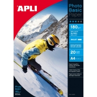 Apli Papel Fotografico Photobasic A4 180g 20 Hojas
