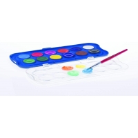 Giotto Pack de 12 Acuarelas Mini 23mm. Colores Luminosos 