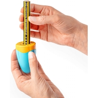 Staedtler Noris Junior 516 Sacapuntas de Plastico con Deposito para Lapices Gruesos