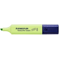 Staedtler Textsurfer Classic 364 Pastel Marcador Fluorescente, Punta Biselada, Trazo 1-5mm, Verde Lima