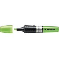 Stabilo Iluminator Marcador Fluorescente, Grip, Trazo 2-5mm, Verde