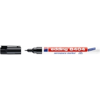 Edding 8404 Rotulador Aeroespacial Permanente, Escribe sobre Metal, Trazo 0.75mm, Resistente al Agua, Desgaste y 