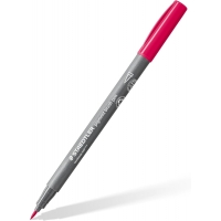 Pack de 12 Rotuladores Staedtler 371 Punta de Pincel Suave, Colores Vivos y Brillantes