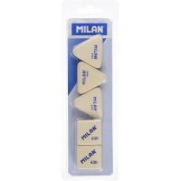 Milan Pack de 5 Gomas de Borrar, 3 x Gomas 4045 Nata+ 2 x Gomas 430