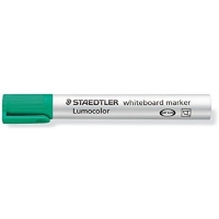 Staedtler Lumocolor 351 Marcador para Pizarra Blanca, Punta Biselada 2, 5mm, Verde
