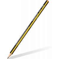 Staedtler Noris 183 Pack de 3 Lapices de Grafito Triangulares, Dureza 2HB