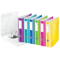 Leitz Archivador Active Wow 180° A4 Lomo 82mm Cierre con Goma Elastica Colores Surtidos