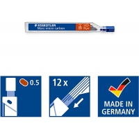 Staedtler Graphite 777 - PACK de Portaminas 0.5mm + 1 Tubo de Minas HB