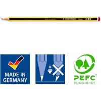 Staedtler Noris 120 Pack de 10 Lápices, Dureza 2HB