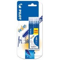 Pilot Pack de 6 Recambios para Frixion Ball y Frixion Clicker Azul