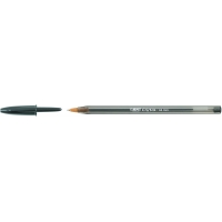 Caja de 50 Bic Cristal Large, Punta Gruesa 1.6mm, Trazo 0.60mm, Negro