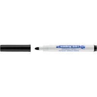 Edding 661 Rotulador para Pizarra Blanca, Trazo 1-2mm, Tinta Pigmentada, Negro