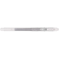 Uni-ball Signo Sparkling Gel, Punta de Acero Inoxidable 1 mm, Trazo 0.65 mm, Tinta Gel, Plata Efecto Purpurina