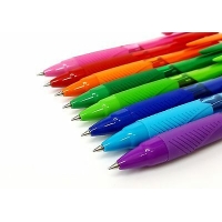 PACK 8 Boligrafos Uni-ball Jet Stream Sport Colores Boligrafo Retractil, Punta 0.7 mm, Secado Instantaneo, Colores Surtidos