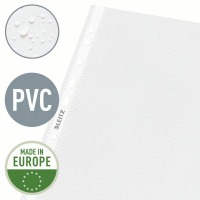 PACK 10 Fundas extensibles A4 Multitaladro Esselte, Plastico resistente PVC de 170 micras. Hasta 200 hojas