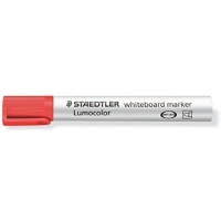 Staedtler Lumocolor 351 Rotulador para Pizarra, Trazo 2mm, Rojo
