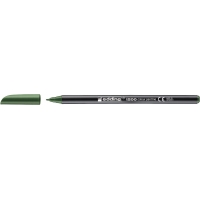 Edding 1200 Rotulador, Trazo 1mm, Verde Oliva