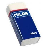 Milan 4020 - Pack de 2 Gomas de Borrar Rectangulares, Miga de Pan