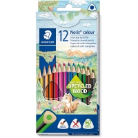Staedtler Noris Colour 187 Pack de 12 Lapices Triangulares de Colores