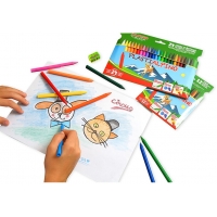 Alpino Pack de 24 Ceras PlastiAlpino para Niños