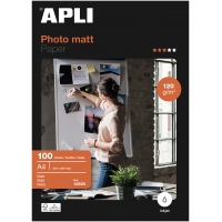 Apli Papel Fotografico Matt A4 120g 100 Hojas