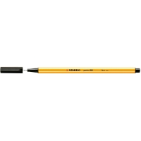 Stabilo Point 88 Rotulador de Punta Fina de Fibra, Trazo de 0.4 mm, Negro