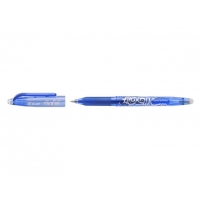 Pilot Frixion Ball Boligrafo de Gel Borrable, Punta 0.7mm, Trazo 0.4mm, Grip, Azul