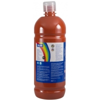 Milan Botella de Tempera 1000ml Color Marron