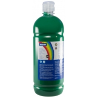 Milan Botella de Tempera 1000ml Color Verde Oscuro