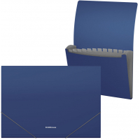 Erichkrause Clasificadores Matt Classic, 12 Fundas, A4, Azul