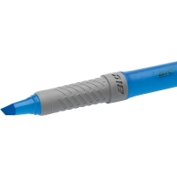 Bic Highlighter Grip Marcador Fluorescente, Punta Biselada, Azul