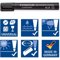 Staedtler Lumocolor 352 Pack de 8 Marcadores Permanentes