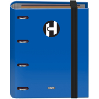 Dohe Serie Icon Carpeta de 4 Anillas Formato A5 con Recambio 100H