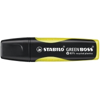 Stabilo Green Boss Marcador Fluorescente, Trazo 2-5mm, Amarillo
