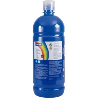Milan Botella de Tempera 1000ml Color Cian