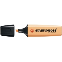 Stabilo Boss 70 Pastel Marcador Fluorescente, Trazo 2-5mm, Naranja Palido