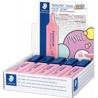 Staedtler Textsurfer Classic 364 Pastel Marcador Fluorescente, Punta Biselada, Trazo 1-5mm, Carmin Claro