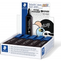 Staedtler Textsurfer Classic 364 Vintage Marcador Fluorescente, Punta Biselada, Trazo 1-5mm, Negro