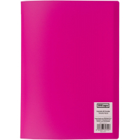 Carpeta con 60 Fundas, Folio, Rosa Fucsia