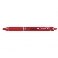 Pilot BeGreen Boligrafo Retractil Acroball, , Punta 0.7mm, Trazo 0.25mm, Grip, Rojo