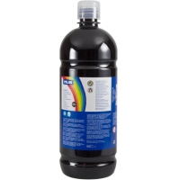 Milan Botella de Tempera 1000ml Color Negro