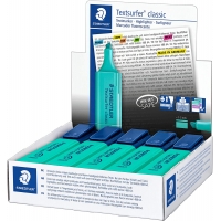 Staedtler Textsurfer Classic 364 Marcador Fluorescente, Punta Biselada, Trazo 1-5mm, Turquesa