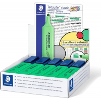 Staedtler Textsurfer Classic 364 Marcador Fluorescente, Punta Biselada, Trazo 1-5mm, Verde Palido