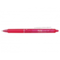Pilot Frixion Clicker Boligrafo de Gel Borrable Retractil, Punta 0.7mm, Trazo 0.4mm, Grip, Rosa