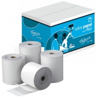 Rollo de Papel Autocopiativo   75x65x12 mm