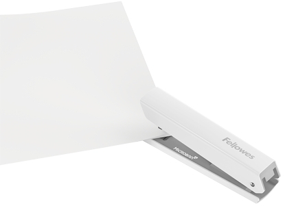 Fellowes LX820 Grapadora con Proteccion Microban, Hasta 20 Hojas, Blanco
