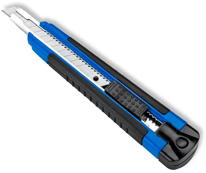 Dahle 10870 Allround Cuter con Cuchilla de 9mm, Bloqueo automatico, Guia Metalica