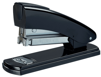 Petrus 2001 Grapadora Metalica Retro, Hasta 30 Hojas, Negro