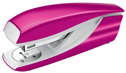 Petrus 635 Grapadora Metalica, Hasta 30 Hojas, Fucsia Metalizado