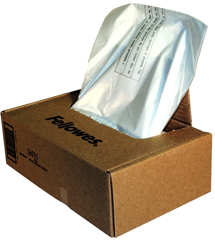 Fellowes Pack de 50 Bolsas de Residuos para Destructoras 100-165L